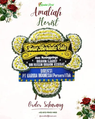 Papan Bunga Duka di Subamia